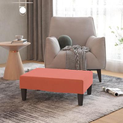 Voetenbank 78x56x32 cm fluweel roze Voetenbank 78x56x32 cm fluweel roze