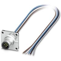 Phoenix Contact 1424017 Sensor/actuator inbouwconnector M12 Aantal polen (sensoren): 8 Stekker, inbouw 10 stuk(s) - thumbnail
