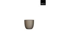Mica Decorations tusca pot taupe 13x14cm - thumbnail