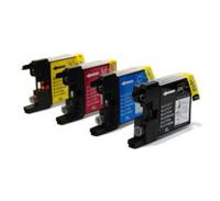 Huismerk Brother LC-1280 XL Inktcartridges Multipack (zwart + 3 kleuren) - thumbnail
