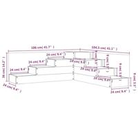 Plantenbak 4-laags 106x104,5x36 cm douglashout - thumbnail