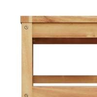 Tuintafel 63x63x30 cm massief acaciahout - thumbnail