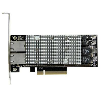 .com 2-Poorts PCI Express 10GBase-T Ethernet netwerkkaart - 10GbE Netwerk interface kaart met Intel X540 Chip - Netwerkadapter - PCIe 2.0 x8 laag profiel - 10Gb Ethernet x 2 - zwart - voor PN: BNDTB10GI, BNDTB210GSFP, BNDTB310GNDP, BNDTB410GSFP, BNDTB4M2E1... .com 2-Poorts PCI Express 10GBase-T Ethernet netwerkkaart - 10GbE Netwerk interface kaart met Intel X540 Chip - Netwerkadapter - PCIe 2.0 x8 laag profiel - 10Gb Ethernet x 2 - zwart - voor PN: BNDTB10GI, BNDTB210GSFP, BNDTB310GNDP, BNDTB410GSFP, BNDTB4M2E1...