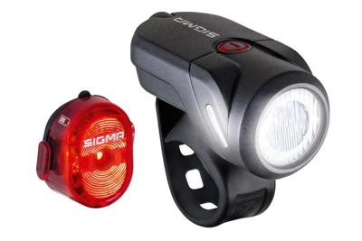SIGMA Verlichtingset aura 35 usb + nugget ii