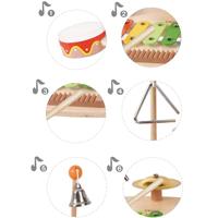 Classic World world houten muziektafel - thumbnail