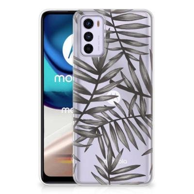 Motorola Moto G42 | TPU Case | Leaves Grey Motorola Moto G42 | TPU Case | Leaves Grey