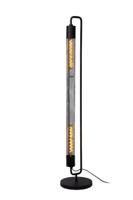 Lucide CALIXT - Vloerlamp - 2xE27 - Zwart - thumbnail