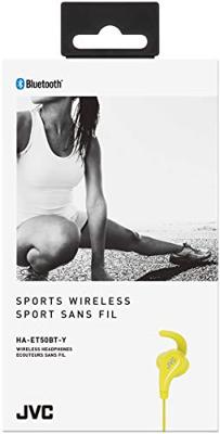 HA-ET50BT - In-ear hoofdtelefoons met micro - inwendig - bevestiging over het oor - Bluetooth - draadloos - geel HA-ET50BT - In-ear hoofdtelefoons met micro - inwendig - bevestiging over het oor - Bluetooth - draadloos - geel