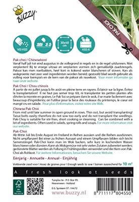 Zaden Xotica Paksoi Kanton Pak-choi Buzzy - Buzzy