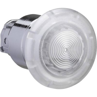 Schneider Electric ZB4BW613 ZB4BW613 Terugstelbaar, Vergrendelbaar (Ø) 22 mm Zonder markering Chroom, Wit 1 stuk(s)