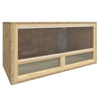 VidaXL Terrarium 60x30x30 cm bewerkt hout - thumbnail