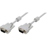 Goobay 50489 Full HD SVGA monitorkabel, verguld, VGA-stekker (15-polig) naar VGA-stekker (15-polig), 3 meter, zwart - thumbnail
