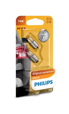 Philips Automotive 5550730 Signaallamp Standard T4W 4 W 12 V Philips Automotive 5550730 Signaallamp Standard T4W 4 W 12 V