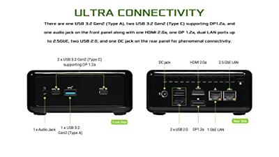 Asrock 4x4 BOX-5600U 0,6L maat pc Zwart 2,3 GHz Asrock 4x4 BOX-5600U 0,6L maat pc Zwart 2,3 GHz