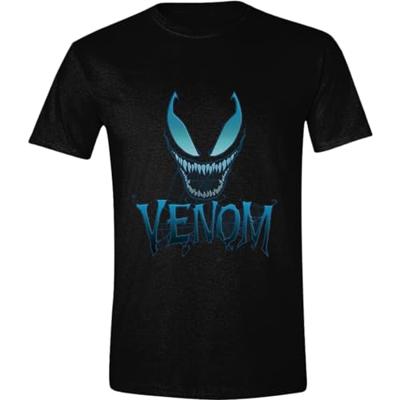 Marvel T-Shirt Venom Blue Web Face Size XL
