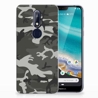 Nokia 7.1 | TPU bumper | Army Light