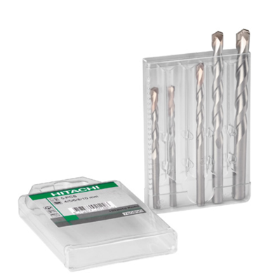 Hikoki accessoires Borenset Steen/Beton Multipack 4/5/6/8 En 10 Mm - 780890