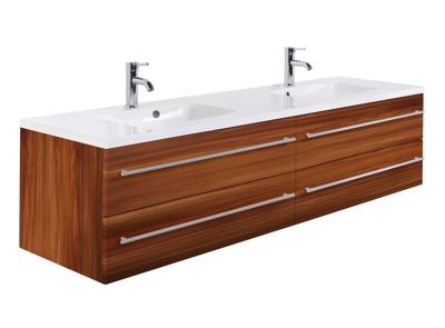 Saniclear Colossos badmeubel 180cm walnoot Saniclear Colossos badmeubel 180cm walnoot