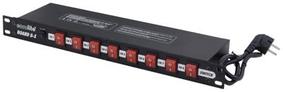 Eurolite BOARD 19 stroomverdeler 8-voudig 1 HE