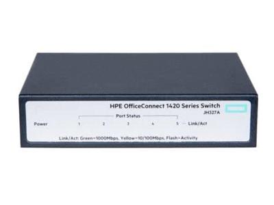 Hewlett Packard Enterprise ProCurve 1420-5G Switch **New Retail**, JH327A#ABB