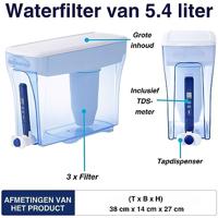 Combi-box: 5.4 Liter - Filtersysteem incl. totaal 3 filters - thumbnail