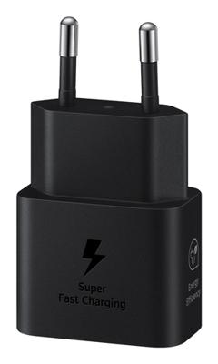 Samsung Samsung Schnellladegerät, USB-C, 25W Laadadapter 25 W USB-C Zwart Thuis - thumbnail