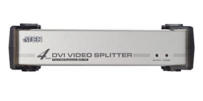 ATEN 4-poorts DVI met audio splitter