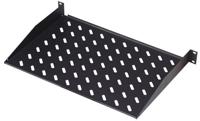 Digitus DN-19 TRAY-1-400-SW 19 inch Apparaatbodem voor patchkast 1 HE Vast inbouw Geschikt voor kastdiepte: vanaf 600 mm Zwart (RAL 9005) - thumbnail