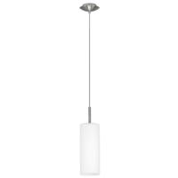Eglo HanglampTroy 3 pendel metaalgrijs met wit - 85977 - thumbnail