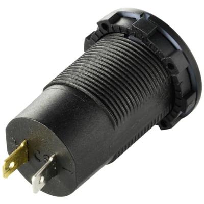 VOLTCRAFT VC-USBCx2-9-30V Dubbel USB-C-stopcontact 9 V-30 V-60 W Stroombelasting (max.): 3 A 12 - 24 V=