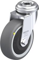 Blickle LRA-PATH 75KF-ELS Zwenkwiel Wieldiameter: 75 mm Draagvermogen (max.): 65 kg 1 stuk(s) - thumbnail