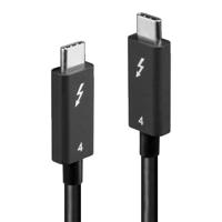 LINDY 31121 Thunderbolt-kabel Thunderbolt 4 Thunderbolt (USB-C) stekker 2.00 m Meerdere kleuren - thumbnail