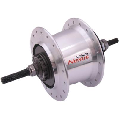 Shimano versnellingsnaaf 7 speed nexus 7 sg-c3001 voor rollerbrakes / velgrem 36 gaats zilver