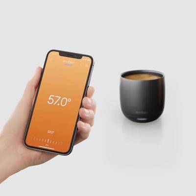 Ember Cup 6 Smart drinkbeker Zwart 178 ml CM210600EU - thumbnail