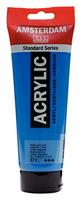 Royal Talens Amsterdam Standard Series Acrylverf Tube 250 ml - Primaircyaan 572 - thumbnail