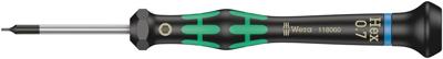 Wera 2054 Kraftform Micro Zeskant-Schroevendraaier, Hex-Plus, 0.7 x 40 mm - 1 stuk(s) - 05118060001