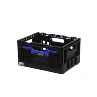 Smart Crate Zwart met Blauwe Handgrepen - thumbnail