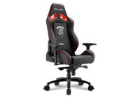 Sharkoon SKILLER SGS3 PC-gamestoel Gecapitonneerde zitting Zwart, Rood - thumbnail