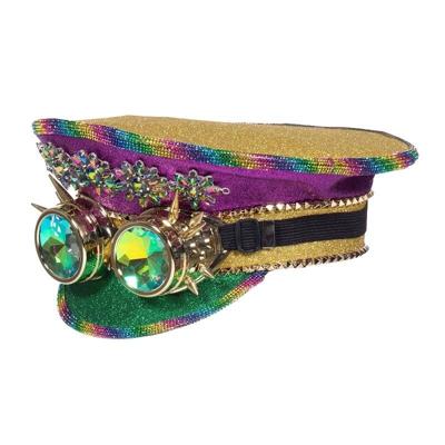 Pet burning man goggles