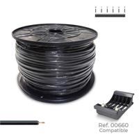 Elektrische kabelslang Sediles h07z1-k Zwart 1,5 mm 500 m - thumbnail