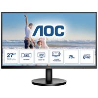 AOC Q27B3MA LED-monitor Energielabel F (A - G) 68.6 cm (27 inch) 2560 x 1440 Pixel 16:9 4 ms HDMI, DisplayPort, Hoofdtelefoon (3.5 mm jackplug) VA LCD - thumbnail