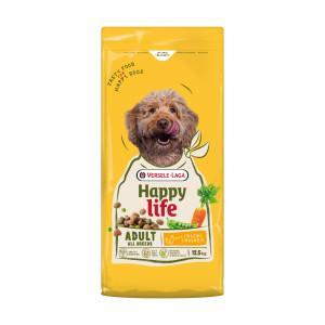 Happy Life Adult met kip hondenvoer 2 x 12,5 kg Happy Life Adult met kip hondenvoer 2 x 12,5 kg