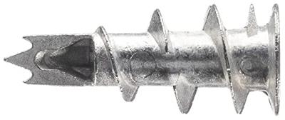 Spit gipsplaatpluggen met schroef - 14x31 mm - DRIVA TP12 - zelfborend