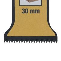 DeWALT DT20777 - Multitoolzaagbladenset | 2 x zaagblad met schuine zaagsnede | 1 x zaagblad 3-zijdige zaagsnede | 2 x DT20704-QZ - DT20777-QZ - thumbnail