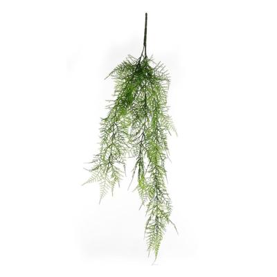 Mica Decorations kunst hangplant varen 80cm groen