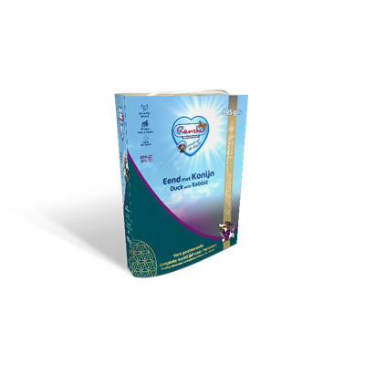 Vers hond eend&konijn 395g Renske - Renske
