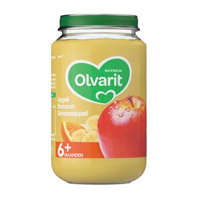 Olvarit 6m+ Appel Banaan Sinaasappel Olvarit 6m+ Appel Banaan Sinaasappel