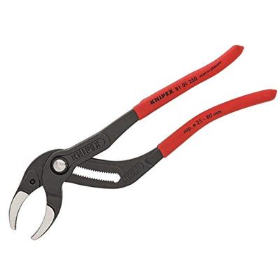Knipex Sifon- en Connectorentang | 250 mm Lengte | Anti-Slip | Kunststof Bekleed | Zwart Geatramenteerd - 81 01 250 SB - thumbnail
