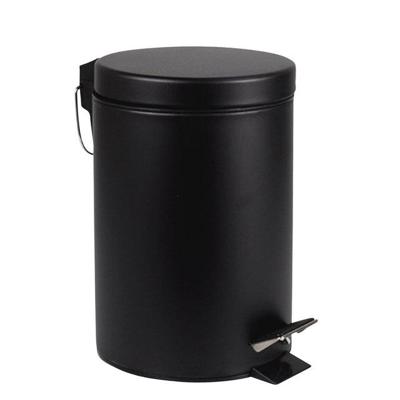 Pedaalemmer BRASQ 20 liter zwart | 2 stuks
