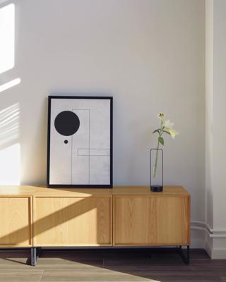 Kave Home TV-meubel 'Taiana' Eikenhout 112cm Kave Home TV-meubel 'Taiana' Eikenhout 112cm